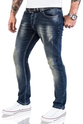 Rock Creek Slim-fit Jeans Herren Blau (RC-2117)