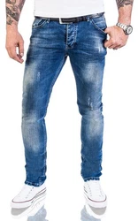 Rock Creek Slim-fit Jeans Herren Blau (M21)