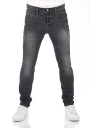 riverso Herren Jeans Hose RIVCaspar Slim Fit Jeanshose Dunkelgrau/Schwarz/Hellgrau/Grau