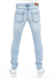 riverso Herren Jeans Hose RIVCaspar Slim Fit Jeanshose Hellblau