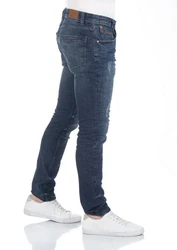 riverso Herren Jeans Hose RIVCaspar Slim Fit Jeanshose Dunkelblau/Blau/Hellblau