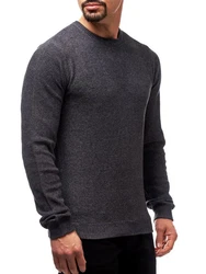 Jeff Strickpullover Crespo Dunkelblau/Dunkelgrau/Grau/Schwarz