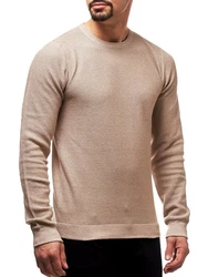 Jeff Strickpullover Crespo Beige/Khaki/Braun
