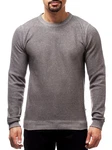 Jeff Strickpullover Crespo Dunkelgrau/Hellgrau/Grau