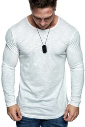 Amaci&Sons Rundhalsshirt FRISCO Langarmshirt Grau/Weiß/Creme