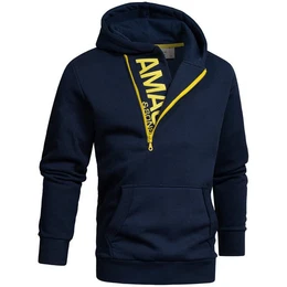 Kapuzenpullover HUNTSVILLE Kapuzenpullover Herren Zipper Pullover Sweatshirt Hoodie Sweatjacke