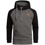 Amaci&Sons Kapuzenpullover FONTANA Dunkelgrau/Grau