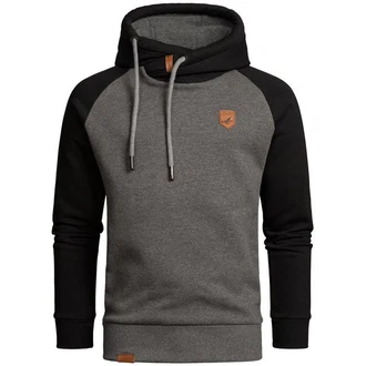 Amaci&Sons Kapuzenpullover FONTANA Dunkelgrau/Grau