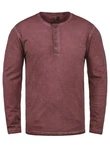 !Solid Herren Longsleeve Langarmshirt Grandad-Ausschnitt SDTimur 