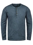 !Solid Herren Longsleeve Langarmshirt Grandad-Ausschnitt SDTimur 