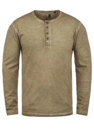 !Solid Rundhalsshirt SDTimur Longsleeve mit Used-Look Waschung