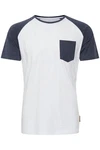Indicode Gresham T-Shirt Rundhalsshirt IDGresham Kurzarmshirt Grau/Weiß/Hellblau/Dunkelblau/Blau