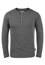Rundhalsshirt IDGifford Longsleeve mit Knopfleiste