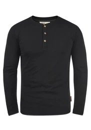 Rundhalsshirt IDGifford Longsleeve mit Knopfleiste