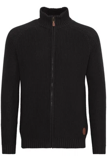 !Solid Strickjacke SDXenos Cardigan mit Troyerkragen Schwarz