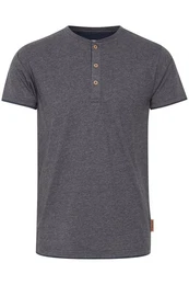 Layershirt IDTony Kurzarmshirt mit Knopfleiste
