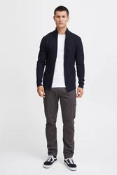Indicode Strickjacke IDRickert Dunkelblau