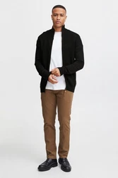 !Solid Strickjacke SDTristian Cardigan mit Reißverschluss Schwarz