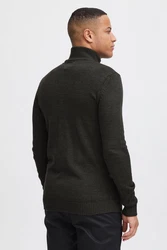 !Solid Strickjacke SDTristian Cardigan mit Reißverschluss Dunkelgrün/Khaki/Dunkelgrau/Schwarz