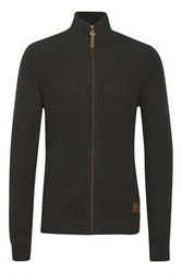 !Solid Strickjacke SDTristian Cardigan mit Reißverschluss Dunkelgrün/Khaki/Dunkelgrau/Schwarz