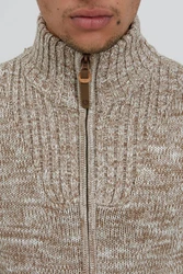 !Solid Strickjacke Pomeroy Cardigan Grau/Braun/Khaki/Hellgrau/Beige