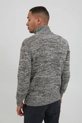 !Solid Strickjacke Pomeroy Cardigan Hellgrau/Grau/Dunkelgrau