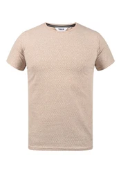 !Solid Rundhalsshirt SDAlarico T-Shirt Braun/Beige/Khaki