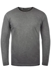 !Solid Langarmshirt SDConner Dunkelgrau/Grau/Hellgrau