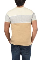 !Solid Cody Herren T-Shirt Kurzarm Shirt mit Streifen und Rundhalsausschnitt (1991) 
