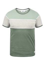 !Solid Rundhalsshirt SDCody T-Shirt in Colorblocking-Optik