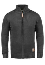!Solid Strickjacke SDPoul Strickjacke mit Stehkragen