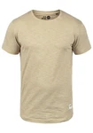 !Solid Rundhalsshirt SDFigos Kurzarmshirt Khaki/Beige