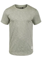 !Solid Rundhalsshirt SDFigos Kurzarmshirt Dunkelgrün/Khaki/Grün