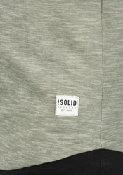!Solid Rundhalsshirt SDFigos Kurzarmshirt Dunkelgrün/Khaki/Grün