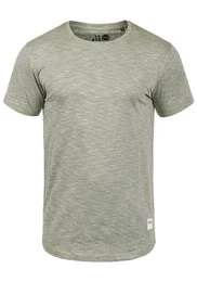 !Solid Rundhalsshirt SDFigos Kurzarmshirt mit Melierung