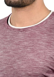 !Solid Herren T-Shirt Kurzarm Shirt Rigos Bordeaux/Dunkelrot/Lila/Rot/Rosa
