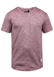 !Solid Herren T-Shirt Kurzarm Shirt Rigos Bordeaux/Dunkelrot/Lila/Rot/Rosa