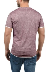 !Solid Herren T-Shirt Kurzarm Shirt Rigos Bordeaux/Dunkelrot/Lila/Rot/Rosa