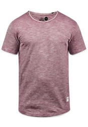 !Solid Herren T-Shirt Kurzarm Shirt Rigos Bordeaux/Dunkelrot/Lila/Rot/Rosa