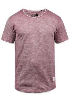 !Solid Herren T-Shirt Kurzarm Shirt Rigos Bordeaux/Dunkelrot/Lila/Rot/Rosa