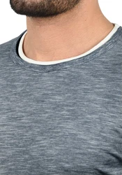 !Solid Herren T-Shirt Kurzarm Shirt Rigos Dunkelgrau/Dunkelblau/Grau/Hellgrau