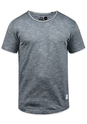 !Solid Herren T-Shirt Kurzarm Shirt Rigos Dunkelgrau/Dunkelblau/Grau/Hellgrau