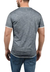 !Solid Herren T-Shirt Kurzarm Shirt Rigos Dunkelgrau/Dunkelblau/Grau/Hellgrau