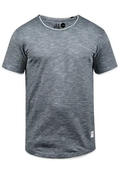 !Solid Herren T-Shirt Kurzarm Shirt Rigos Dunkelgrau/Dunkelblau/Grau/Hellgrau