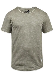 !Solid Rundhalsshirt SDRigos Kurzarmshirt mit farblich abgesetztem Kragen