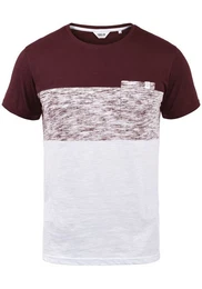 !Solid Rundhalsshirt SDSinor T-Shirt mit Color Block