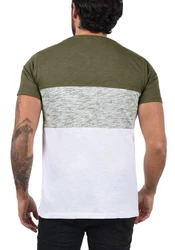 !Solid Rundhalsshirt SDSinor T-Shirt Color Block