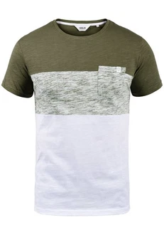 !Solid Rundhalsshirt SDSinor T-Shirt Color Block