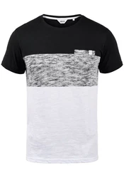 !Solid Rundhalsshirt SDSinor T-Shirt Weiß/Schwarz/Hellgrau/Grau