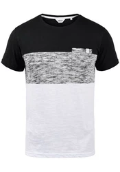 !Solid Rundhalsshirt SDSinor T-Shirt Weiß/Schwarz/Hellgrau/Grau